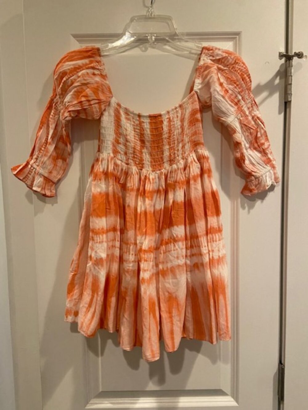 Misa Elle Girl’s Orange Tie Dye Dress Size 16 Years Old